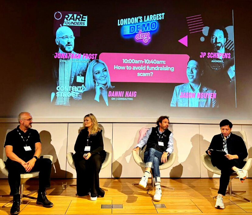 Dannielle Haig on the RARE Founders Demo Day panel